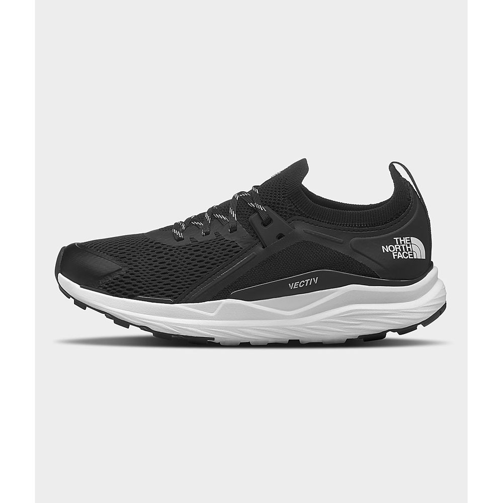 The North Face Trail Running Shoes Womens Australia - The North Face Vectiv Hypnum Black / White (GN